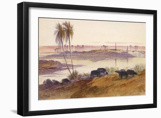 El Hon, Egypt, 1884-Edward Lear-Framed Giclee Print