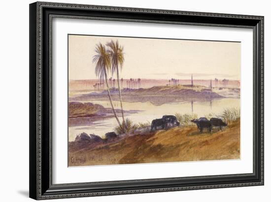 El Hon, Egypt, 1884-Edward Lear-Framed Giclee Print