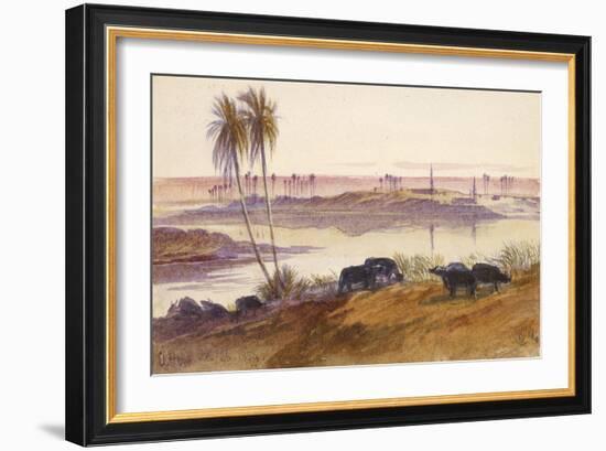 El Hon, Egypt, 1884-Edward Lear-Framed Giclee Print