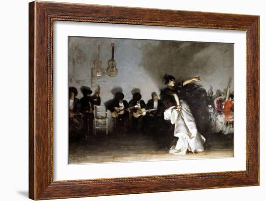 El Jaleo, 1882-John Singer Sargent-Framed Premium Giclee Print