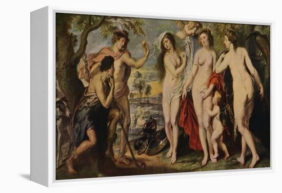 'El Juicio De Paris', (The Judgment of Paris), 1639, (c1934)-Peter Paul Rubens-Framed Premier Image Canvas