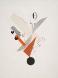 Victory Over the Sun, 1. Part of the Show Machinery-El Lissitzky-Giclee Print