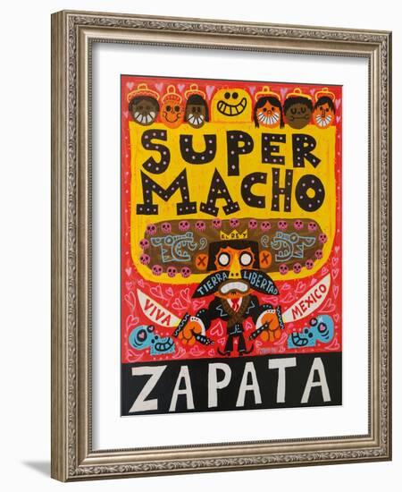 El Mexicano-Jorge R. Gutierrez-Framed Art Print