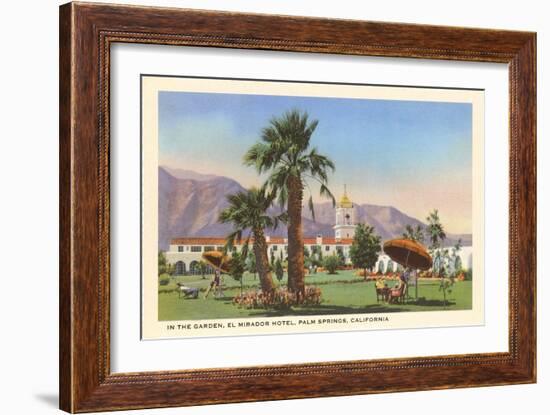 El Mirador, Palm Springs, California-null-Framed Art Print