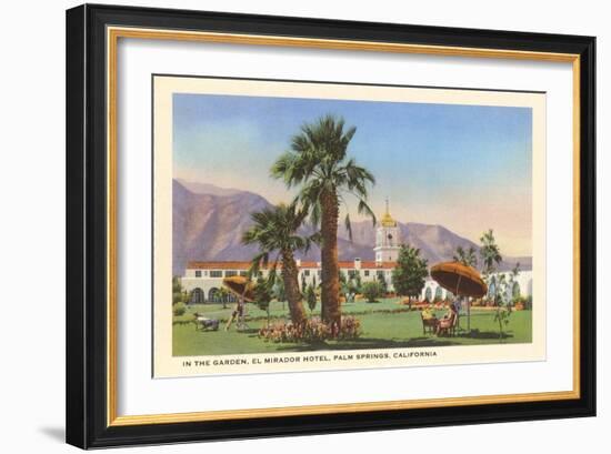 El Mirador, Palm Springs, California-null-Framed Premium Giclee Print