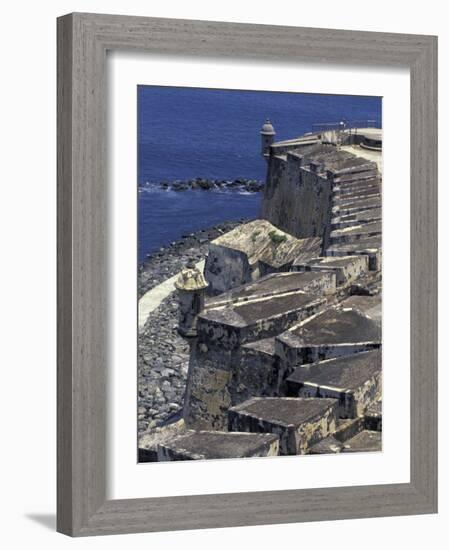 El Morro Fort, Old San Juan, Puerto Rico-Greg Johnston-Framed Photographic Print