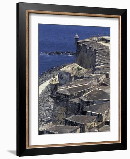 El Morro Fort, Old San Juan, Puerto Rico-Greg Johnston-Framed Photographic Print