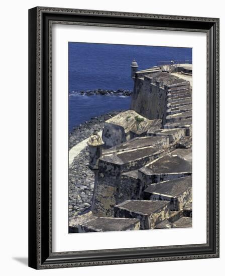 El Morro Fort, Old San Juan, Puerto Rico-Greg Johnston-Framed Photographic Print