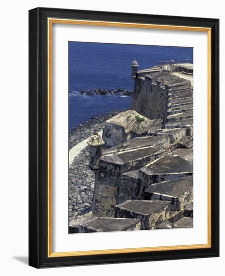 El Morro Fort, Old San Juan, Puerto Rico-Greg Johnston-Framed Photographic Print