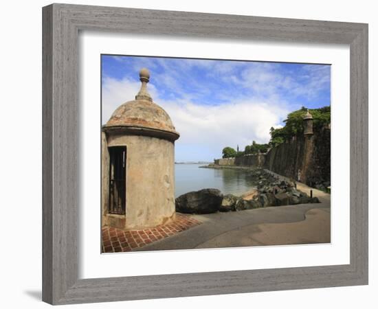 El Morro Walk, Old San Juan, Puerto Rico-Maresa Pryor-Framed Photographic Print