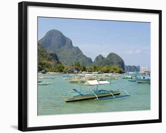 El Nido, Bacuit Bay, Palawan, Philippines, Southeast Asia, Asia-null-Framed Photographic Print