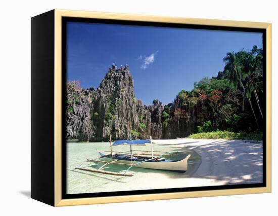 El Nido, Palawan Island, Philippines-Peter Adams-Framed Premier Image Canvas