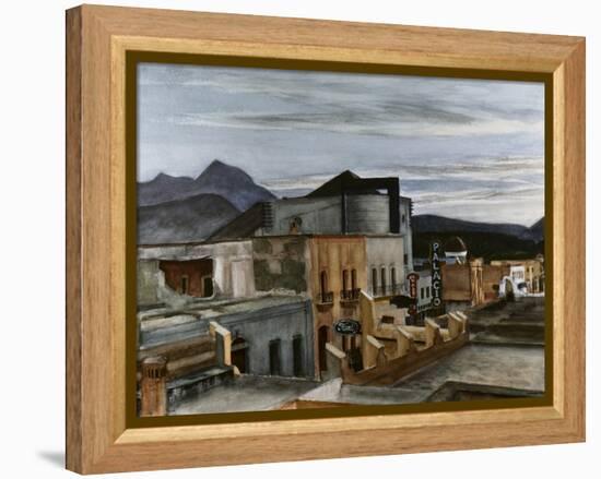 El Palacio-Edward Hopper-Framed Premier Image Canvas