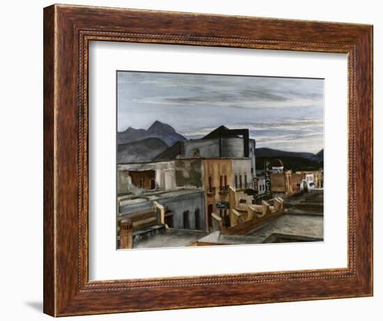 El Palacio-Edward Hopper-Framed Premium Giclee Print