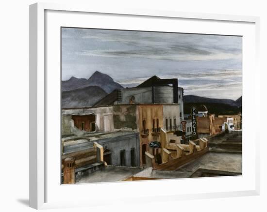 El Palacio-Edward Hopper-Framed Premium Giclee Print