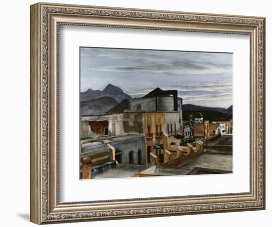 El Palacio-Edward Hopper-Framed Giclee Print