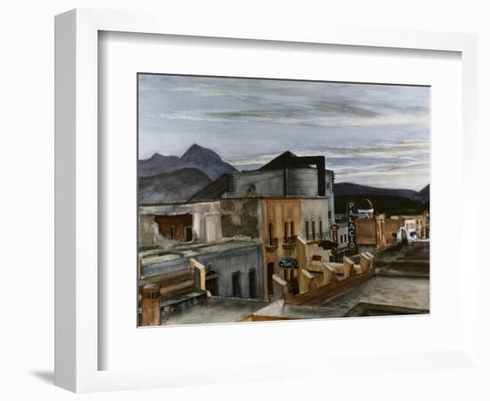 El Palacio-Edward Hopper-Framed Giclee Print