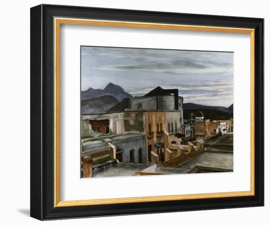 El Palacio-Edward Hopper-Framed Giclee Print