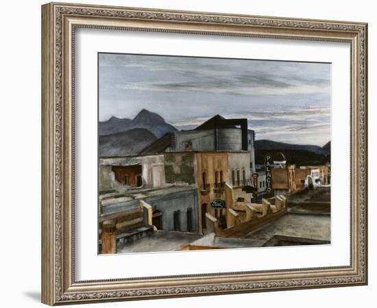 El Palacio-Edward Hopper-Framed Giclee Print