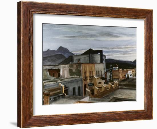 El Palacio-Edward Hopper-Framed Giclee Print