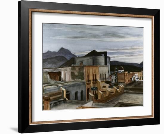 El Palacio-Edward Hopper-Framed Giclee Print