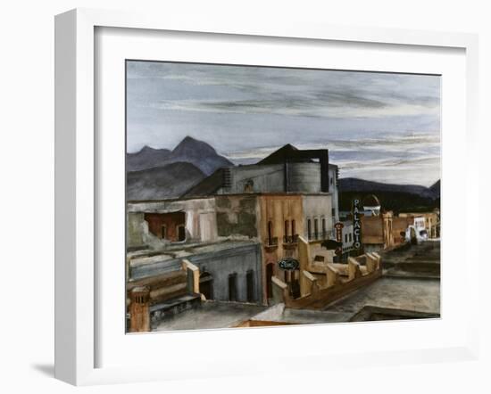 El Palacio-Edward Hopper-Framed Giclee Print