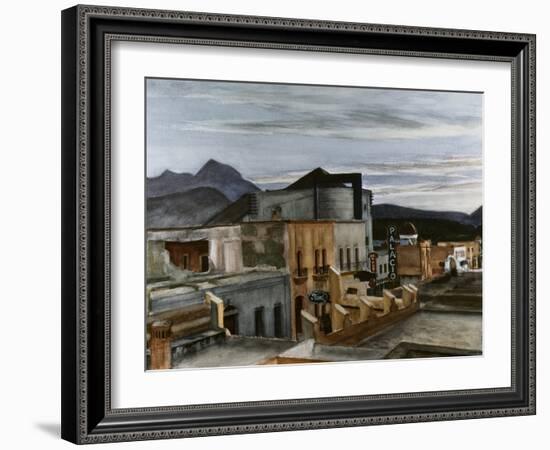 El Palacio-Edward Hopper-Framed Giclee Print