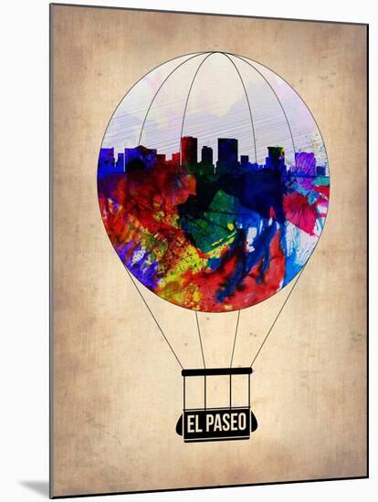 El Paseo Air Balloon-NaxArt-Mounted Art Print