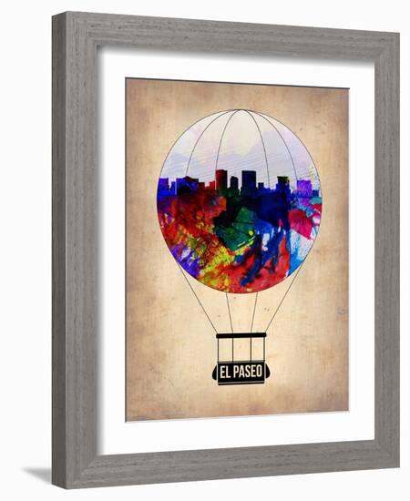 El Paseo Air Balloon-NaxArt-Framed Art Print