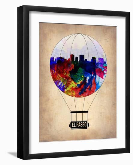 El Paseo Air Balloon-NaxArt-Framed Art Print