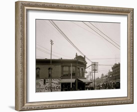 El Paso Street, El Paso, Texas-null-Framed Photo