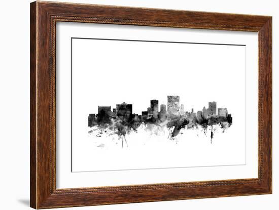 El Paso Texas Skyline-Michael Tompsett-Framed Art Print