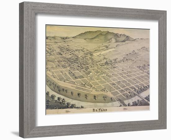 El Paso, TX-Dan Sproul-Framed Art Print