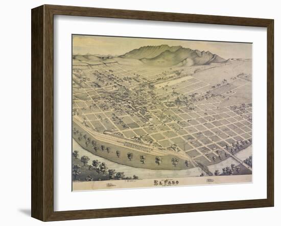 El Paso, TX-Dan Sproul-Framed Art Print