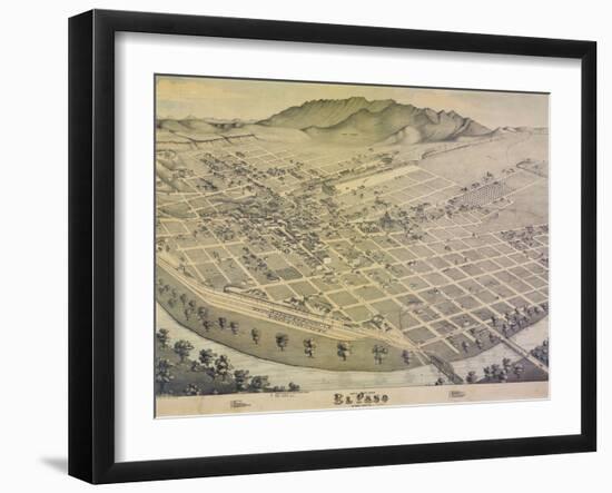 El Paso, TX-Dan Sproul-Framed Art Print