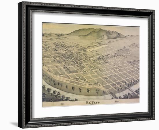 El Paso, TX-Dan Sproul-Framed Art Print