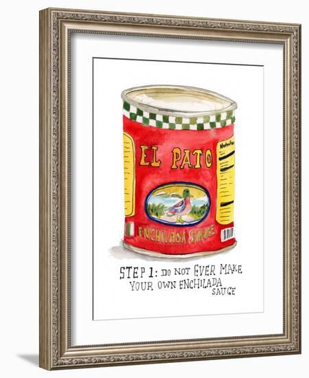 El Pato-Stacy Milrany-Framed Art Print