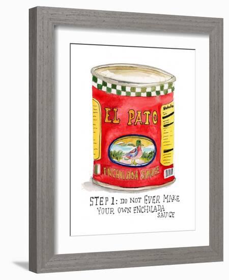 El Pato-Stacy Milrany-Framed Art Print