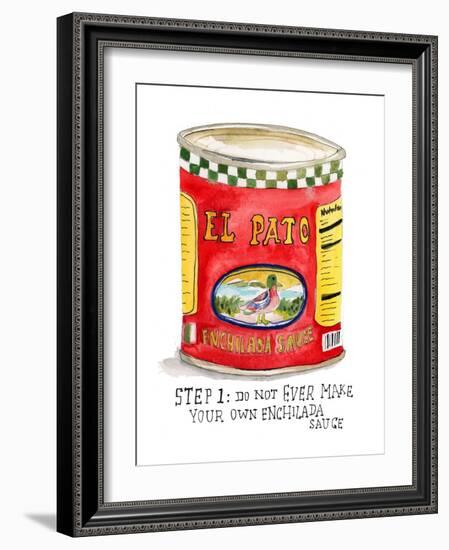 El Pato-Stacy Milrany-Framed Art Print