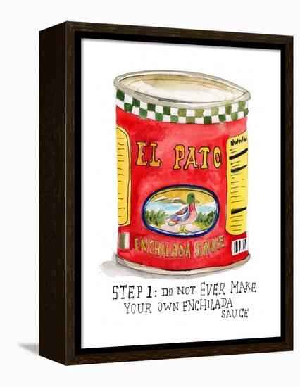 El Pato-Stacy Milrany-Framed Stretched Canvas