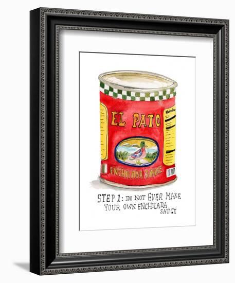 El Pato-Stacy Milrany-Framed Art Print