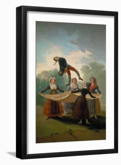 El Pelele (The Puppet), 1791/92-Francisco de Goya-Framed Giclee Print