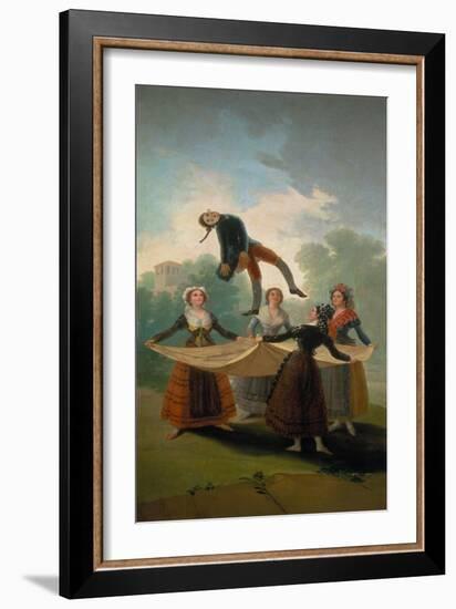 El Pelele (The Puppet), 1791/92-Francisco de Goya-Framed Giclee Print