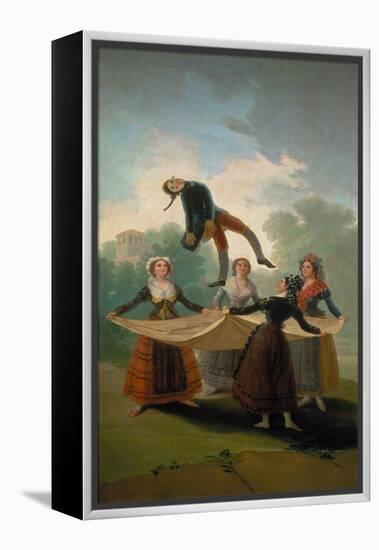 El Pelele (The Puppet), 1791/92-Francisco de Goya-Framed Premier Image Canvas