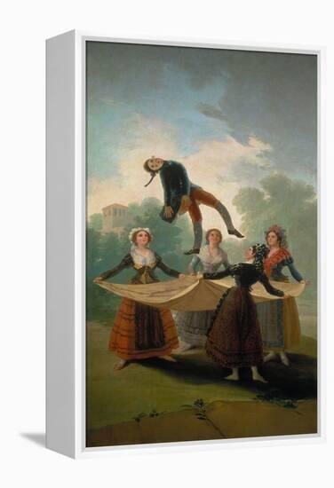 El Pelele (The Puppet), 1791/92-Francisco de Goya-Framed Premier Image Canvas