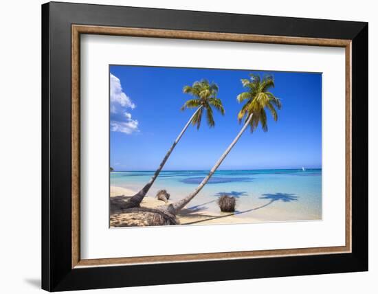 El Portillo Beach, Las Terrenas, Samana Peninsula, Dominican Republic, West Indies, Caribbean-Jane Sweeney-Framed Photographic Print