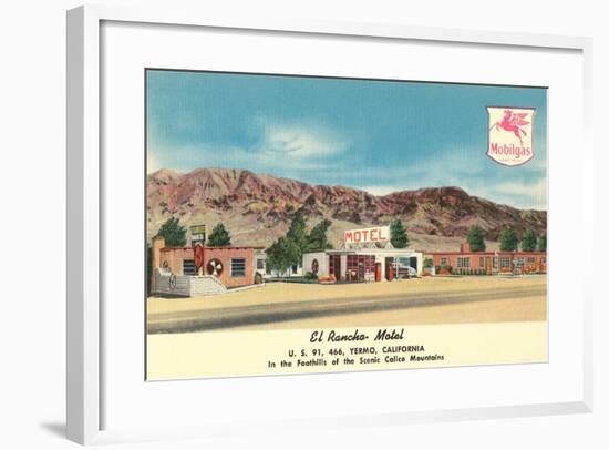 El Rancho Motel, Yermo, California-null-Framed Art Print