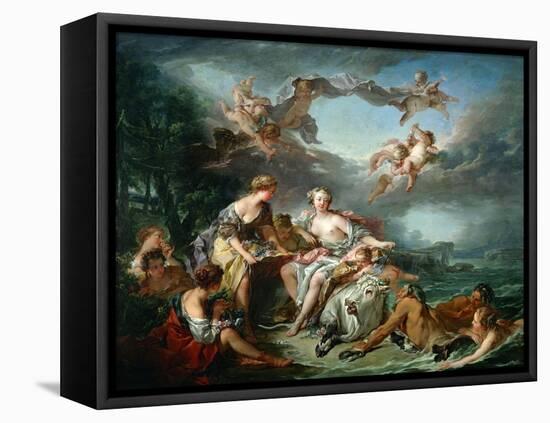 El rapto de Europa, 1747.-Francois Boucher-Framed Premier Image Canvas