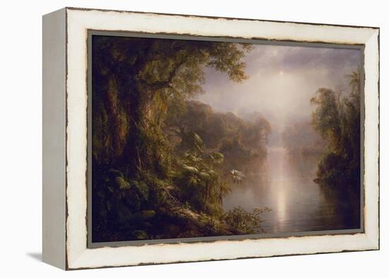 El Rio De Luz (The River of Light), 1877 (Oil on Canvas)-Frederic Edwin Church-Framed Premier Image Canvas