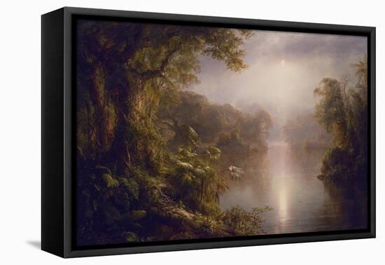 El Rio De Luz (The River of Light), 1877 (Oil on Canvas)-Frederic Edwin Church-Framed Premier Image Canvas